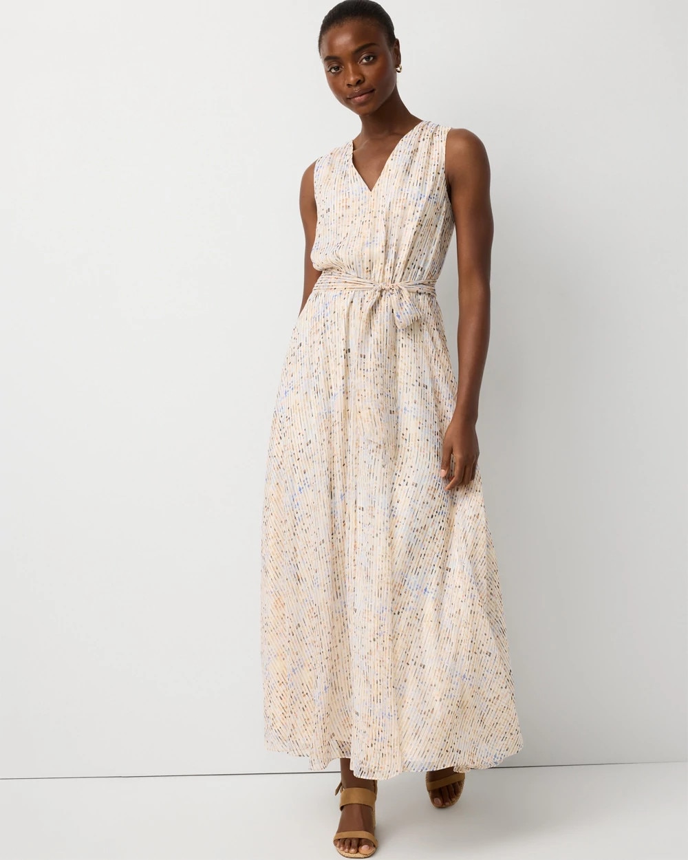 blue long silk dress Women's Gathered Womens Grey Dress Shoes Size:US10 - Preorder high-cover